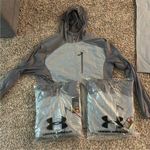 Both jackets for $100.